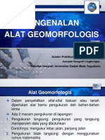 Alat Geomorfologis Untuk Penelitian Lapangan