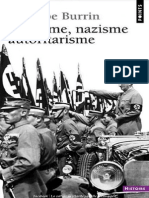 Fascisme, Nazisme, Autoritarism - Philippe Burrin