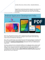 Android Application Development India: Project Ara Is A Boon & A Bane - Hyperlink InfoSystem