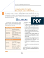 NORMATIVA+DE+ENSAYOS Ventanas PDF