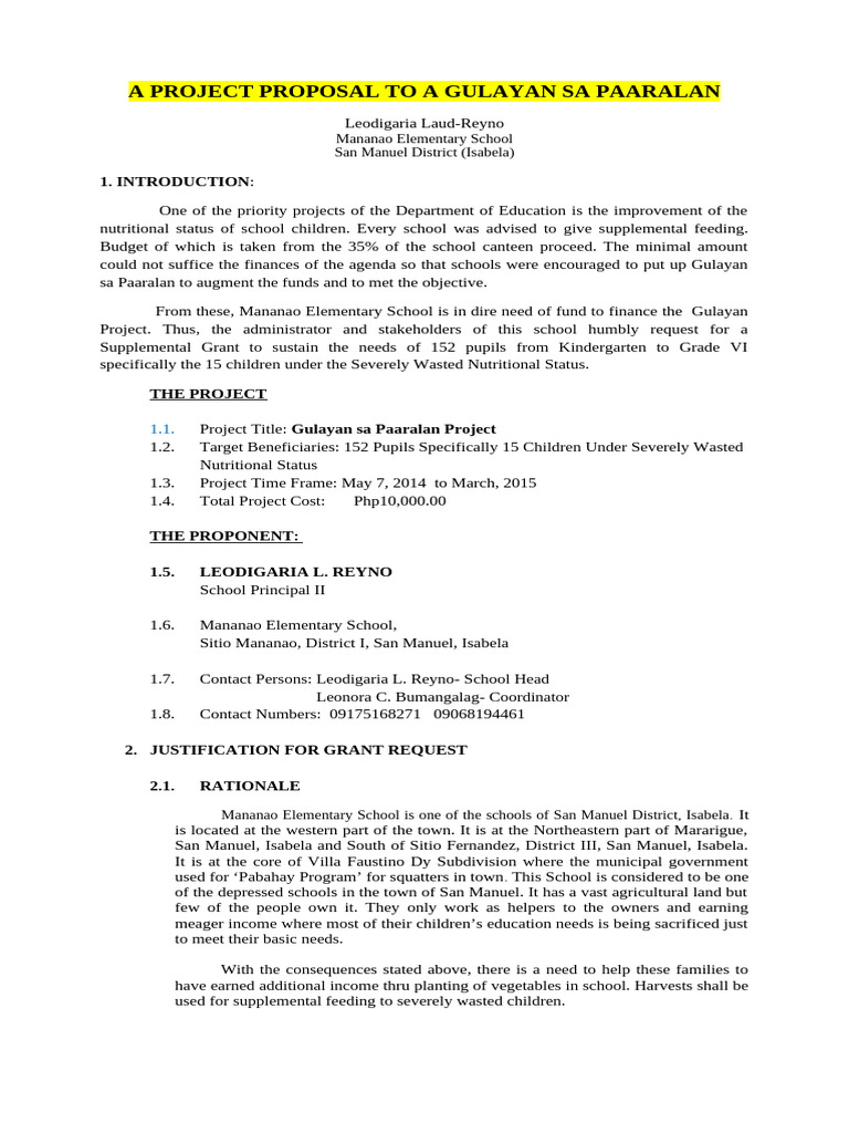 Paano gumawa ng project proposal picture