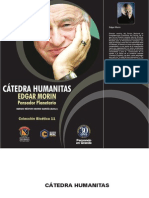 Catedra Humanitas Edgar Morin Pensador Planetario 2011