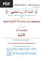 Download 001 Fatihah Quran Surah Fatihah Arabic English Tafsir Commentary by Abdullah Yusuf Ali by Zahid Javed Rana SN22373209 doc pdf