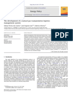 The Development of A Natural Gas Transportation Logistics