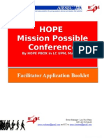 Mission Possible Conference Faci Application