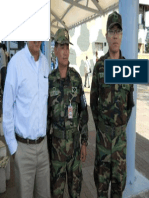 Chancellor Michael Harris Visits the DMZ South Korea, With ROK Soldiers. פרופסור וצ'נסלור מייקל הריס