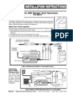 MSD To GM Single Coil Harness: IMPORTANT: Review The Ignition Control Instructions Before Attempting The