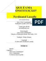 Que É Uma Constituição - Ferdinand Lasale