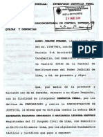 Denuncia Penal Presentada Por Don Angel Chavez El 20 de Marzo 2014