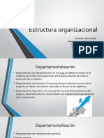 Estructura Organizacional