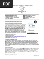 Download COM 3461 Syllabus  by thesolace SN223741274 doc pdf
