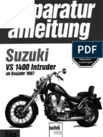 Suzuki VS1400 Reparaturbuch