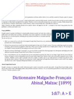 A E (1di7) - Dictionnaire Malgache-Français - Abinal - Malzac (1899)