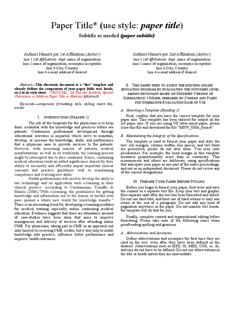IEEEPaperTemplate2014 04 Msw a4 Format Reference