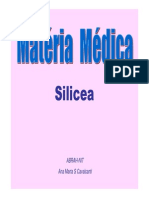 Matéria Médica SILICEA