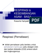 Respirasi & Keseimbangan Asam - Basa