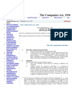 The Companies Act, 1956: Home Legal Documents Legal Advice Make Payment Log in