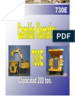 Curso Camion Minero 730e Komatsu