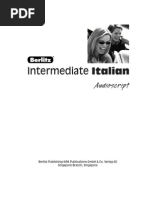 Download Italian Intermediate by mrmi09 SN22378455 doc pdf