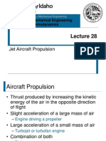 Jet Aircraft Propulsion Example Question