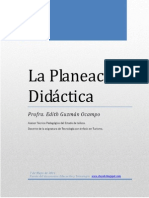 32.- La Planeación Didáctica