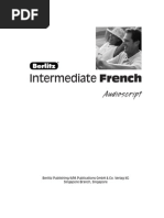 Download French Intermediate Conversation Guide by mrmi09 SN22379312 doc pdf