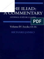 Iliad Commentary Janko 13-16