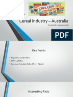 Cereal Industry - Australia