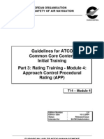 Guidelines for ATCO Common Core Content Initial Training _Part 3_MOD 4_APP
