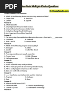 Computers Basic MCQ Questions 3