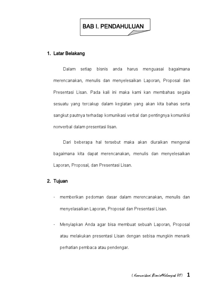 Pembahasan Komunikasi Bisnis