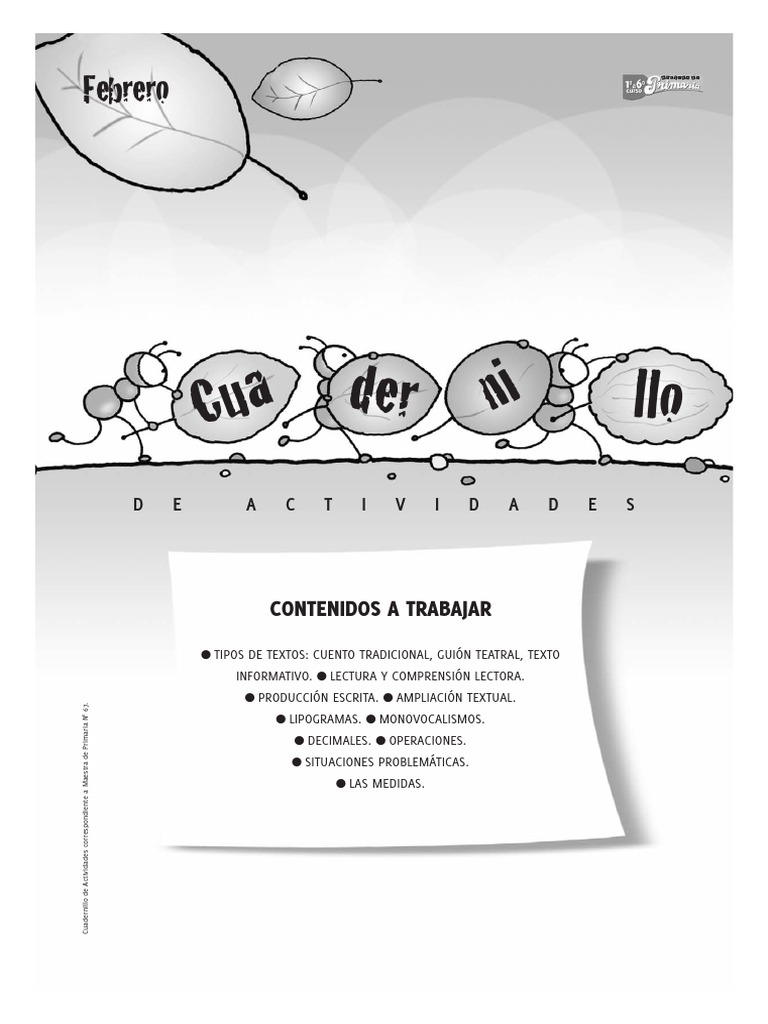 Actividades de Comprensión Lectora para Primaria | PDF | Selva | Arboles