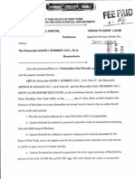 NEW YORK' PLUMMER'S UNIT PUNTS AND DECIDES TO LET STRUNK GO TO WASHINGTON in re the CONFORMED -- Plaintiff's NOM for Judicial Notice With CPLR 3101d and Status w Exhibits NYS SC for Kings County Index no.:29642-2008 ........FILED 5-13-14