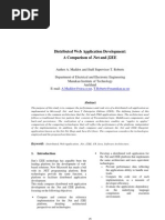 Download Distributed Web Application Development- A Comparison of NET and J2EE by sergio_berumen SN22385210 doc pdf