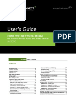 User's Guide: Home Wifi Network Bridge