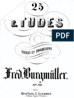 Burgmuller - Estudios Op.100