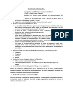 Cuestionario Liderazgo Ético