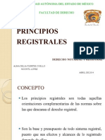 Principios Registrales