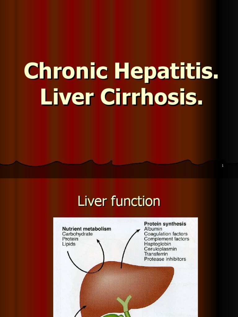 29 CHR Hepatitis and Cirrhosis PDF Hepatitis Autoimmunity