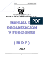 Manual de Organizacion y Funciones