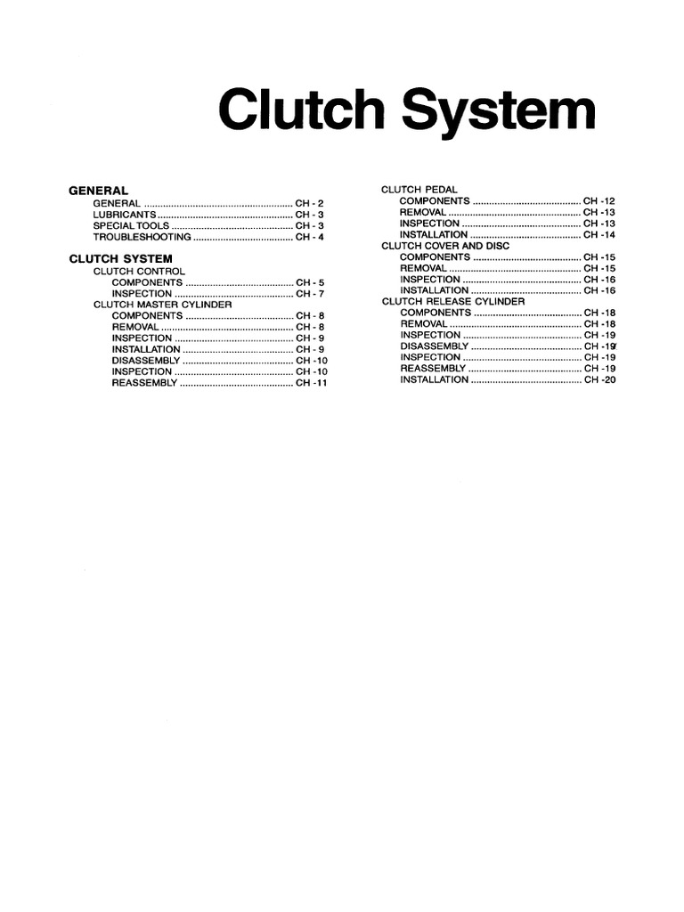 Hyundai Getz Clutch PDF