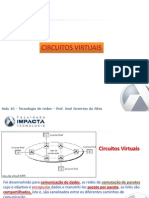 Aula 09 - Circuitos Virtuais, X.25, Frame Relay