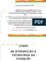 Fundicao Aula I