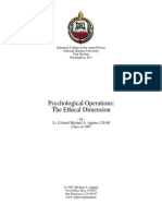 Michael Aquino - Psychological Operations - The Ethical Dimension (1987)