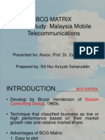 BCG Matrix Implementation in Malaysia Company
