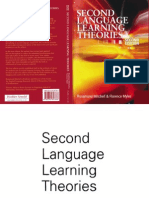 Download Second Language Learning Theories Mitchell -Myles by Eduardo SN223936262 doc pdf