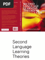 Download Second Language Learning Theories Mitchell -Myles by Eduardo SN223936262 doc pdf