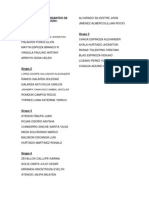 Relacion de Estudiantes de Investigación I