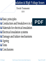 Dielectric Insulation & High Voltage Issues
