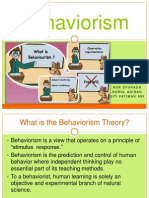 Behaviorism